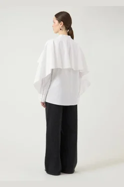 Yaslau Ls Cape Shirt