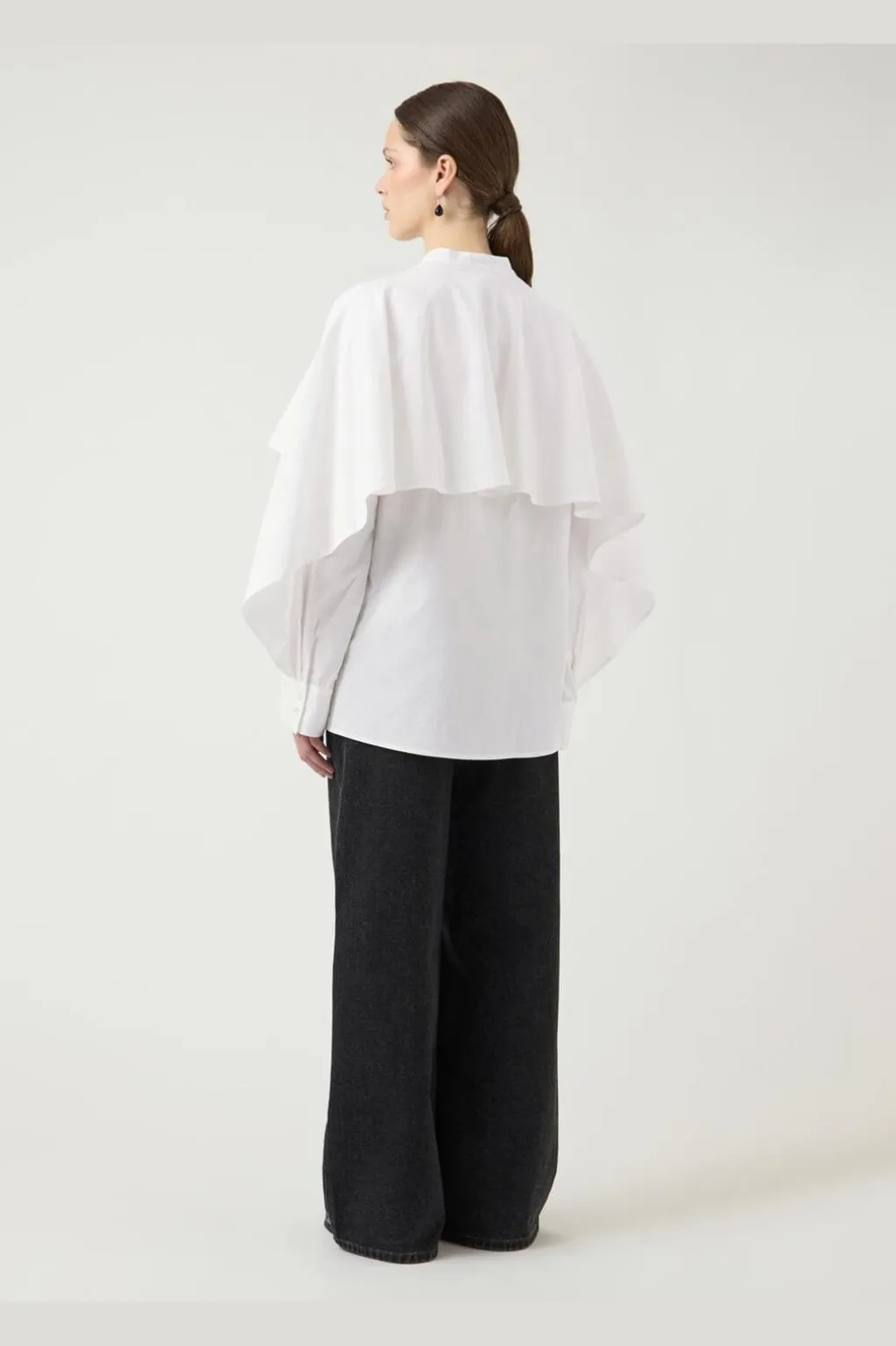 Yaslau Ls Cape Shirt
