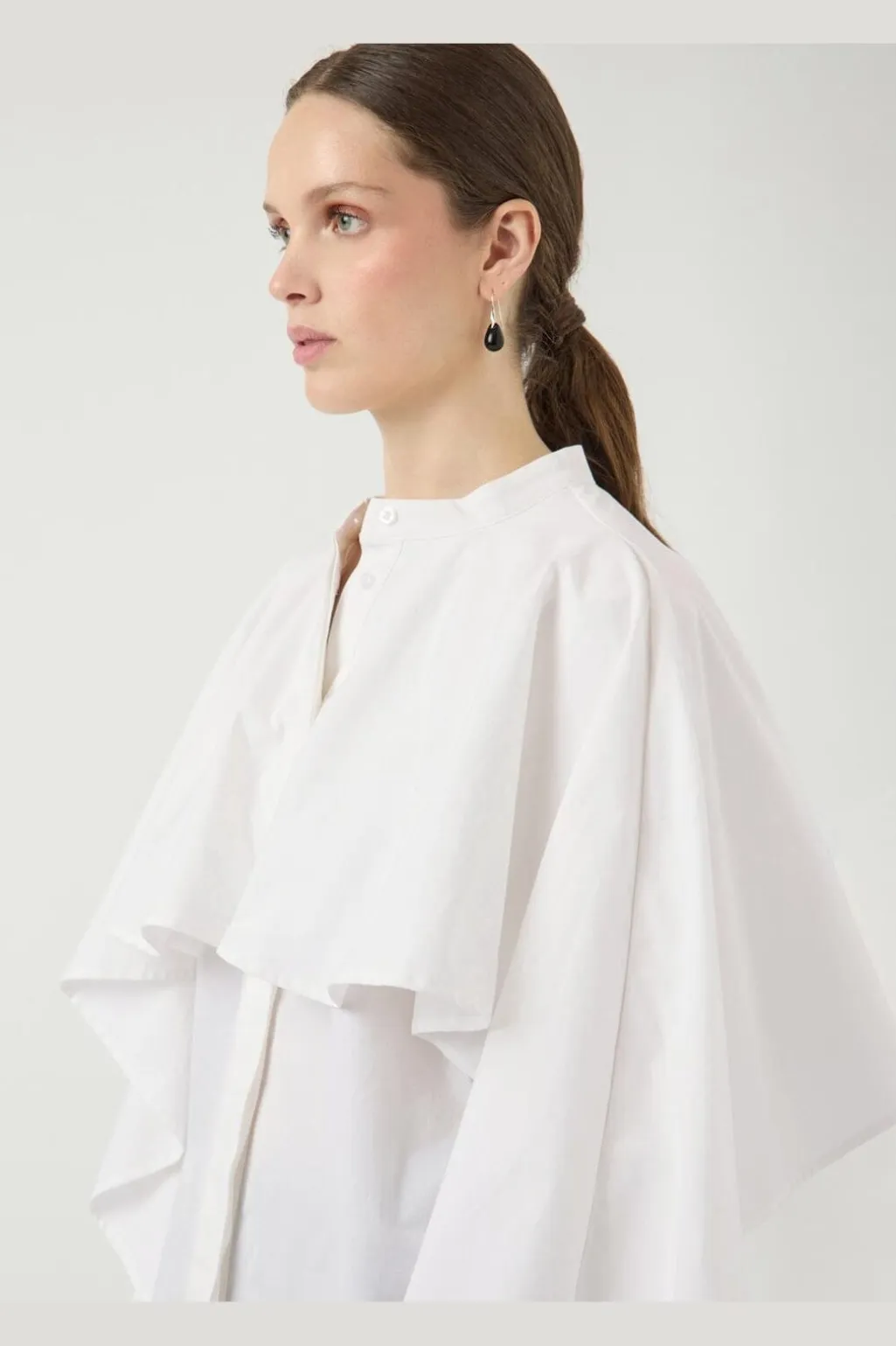 Yaslau Ls Cape Shirt
