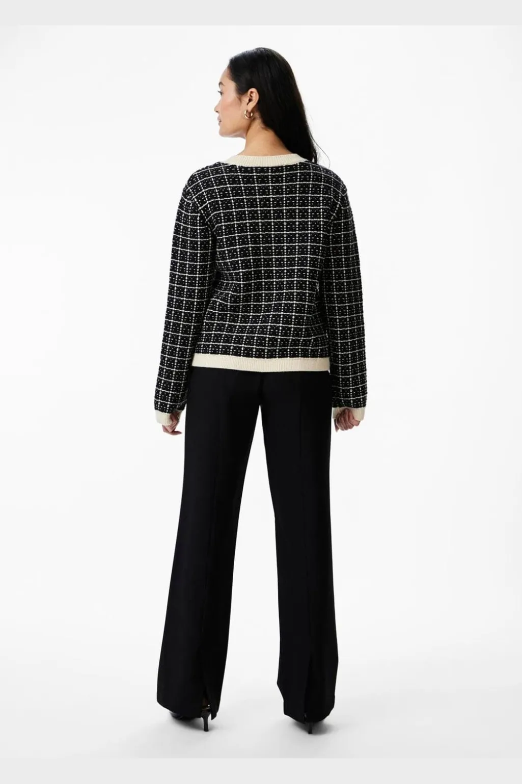 Yaslivia Ls Short Knit Cardigan