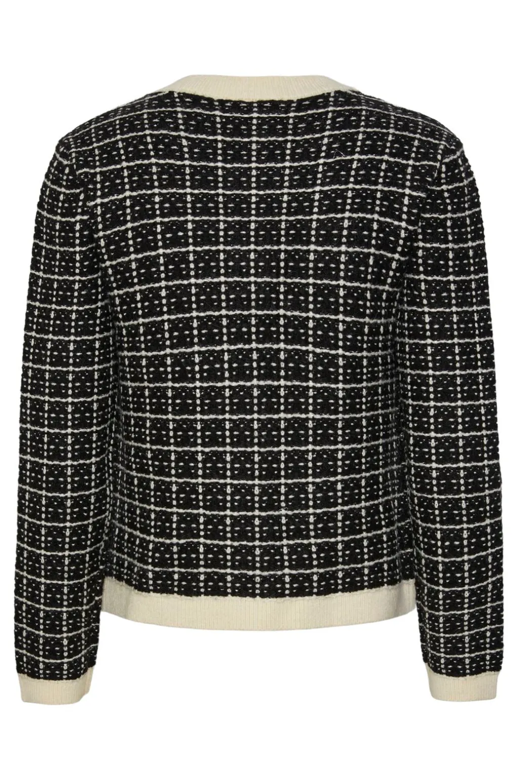 Yaslivia Ls Short Knit Cardigan