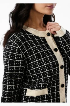 Yaslivia Ls Short Knit Cardigan