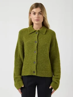Yasmaddie Ls Knit Cardigan
