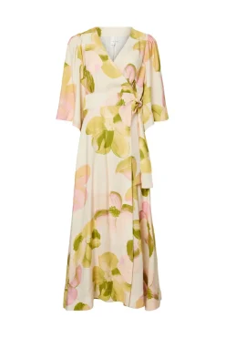 Yasmarga 3/4 Wrap Long Dress