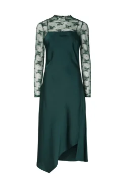 Yasmeels Lace Midi Dress Celeb