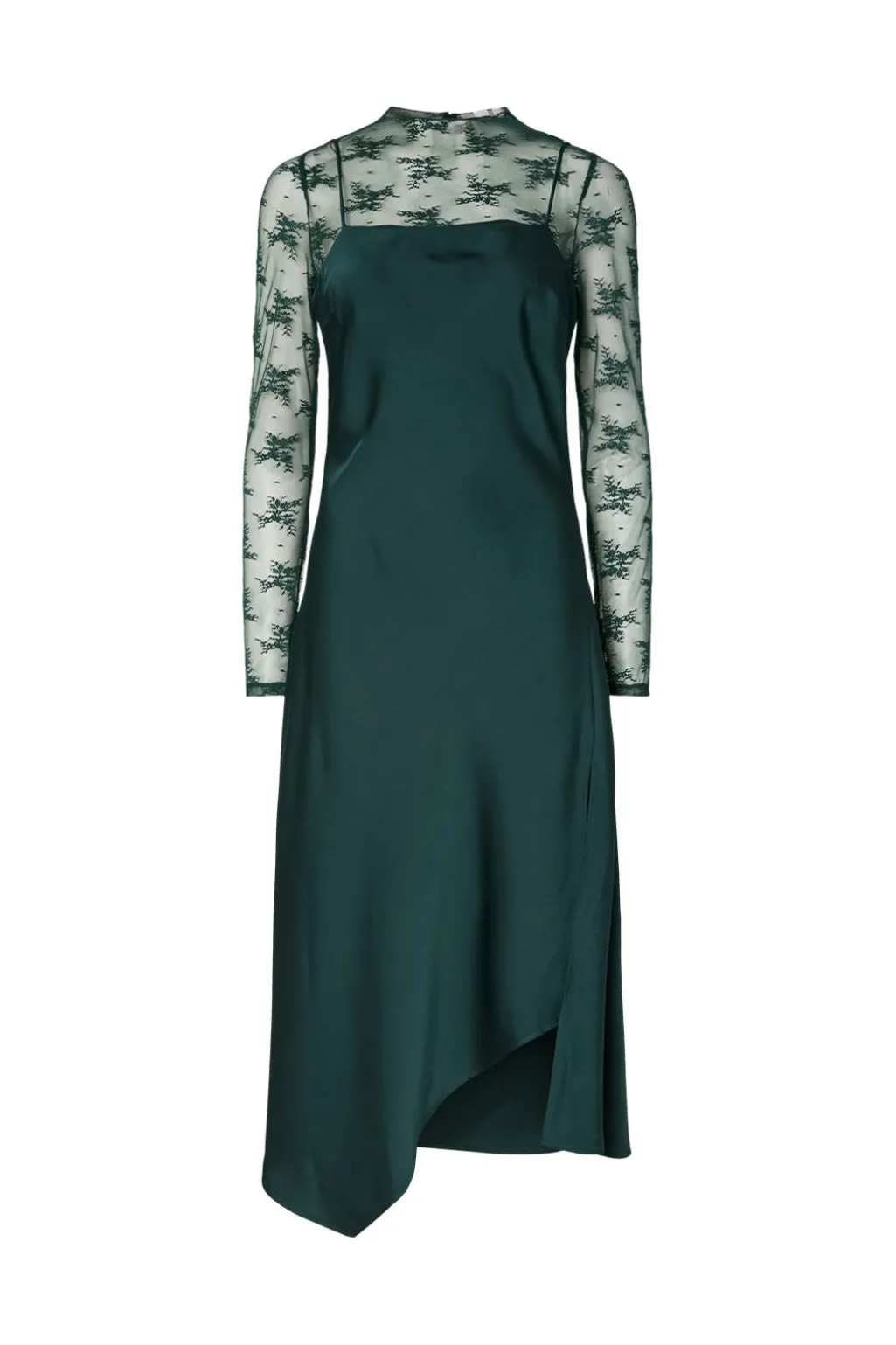 Yasmeels Lace Midi Dress Celeb