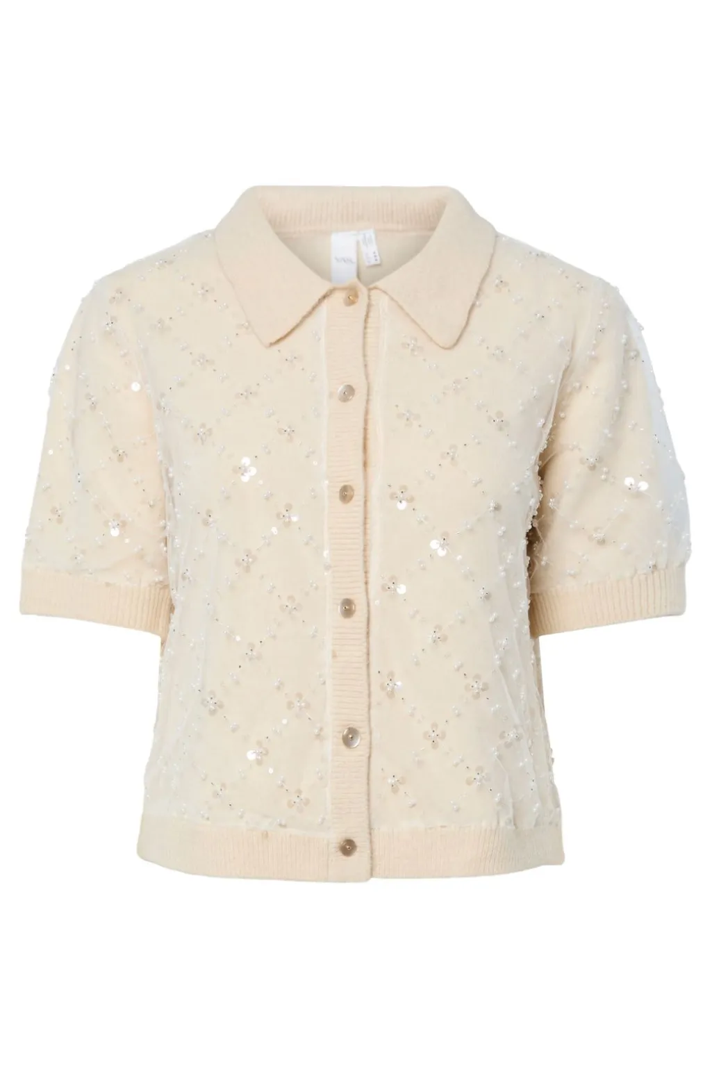 Yasmerilla Ss Knit Cardigan