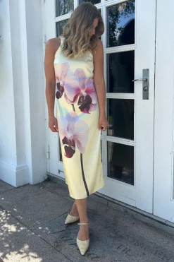 Yasorchida Satin Long Dress