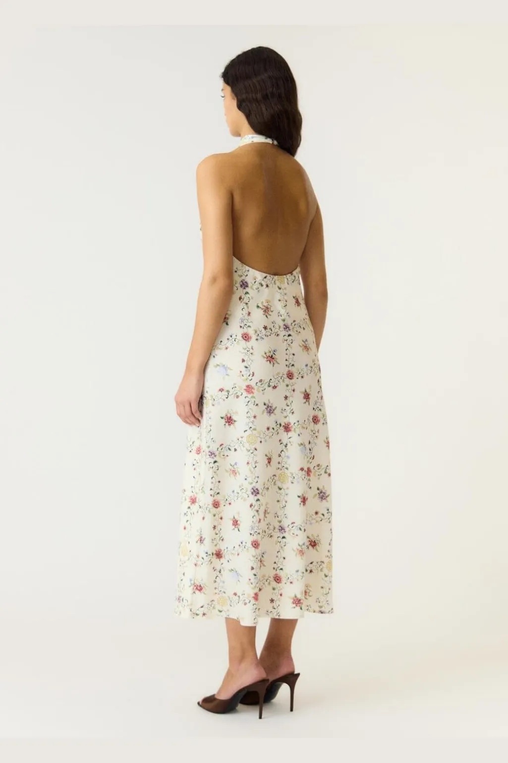 Yaspella Halterneck Long Dress