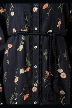 Yassomelli Ls Long Shirt Dress