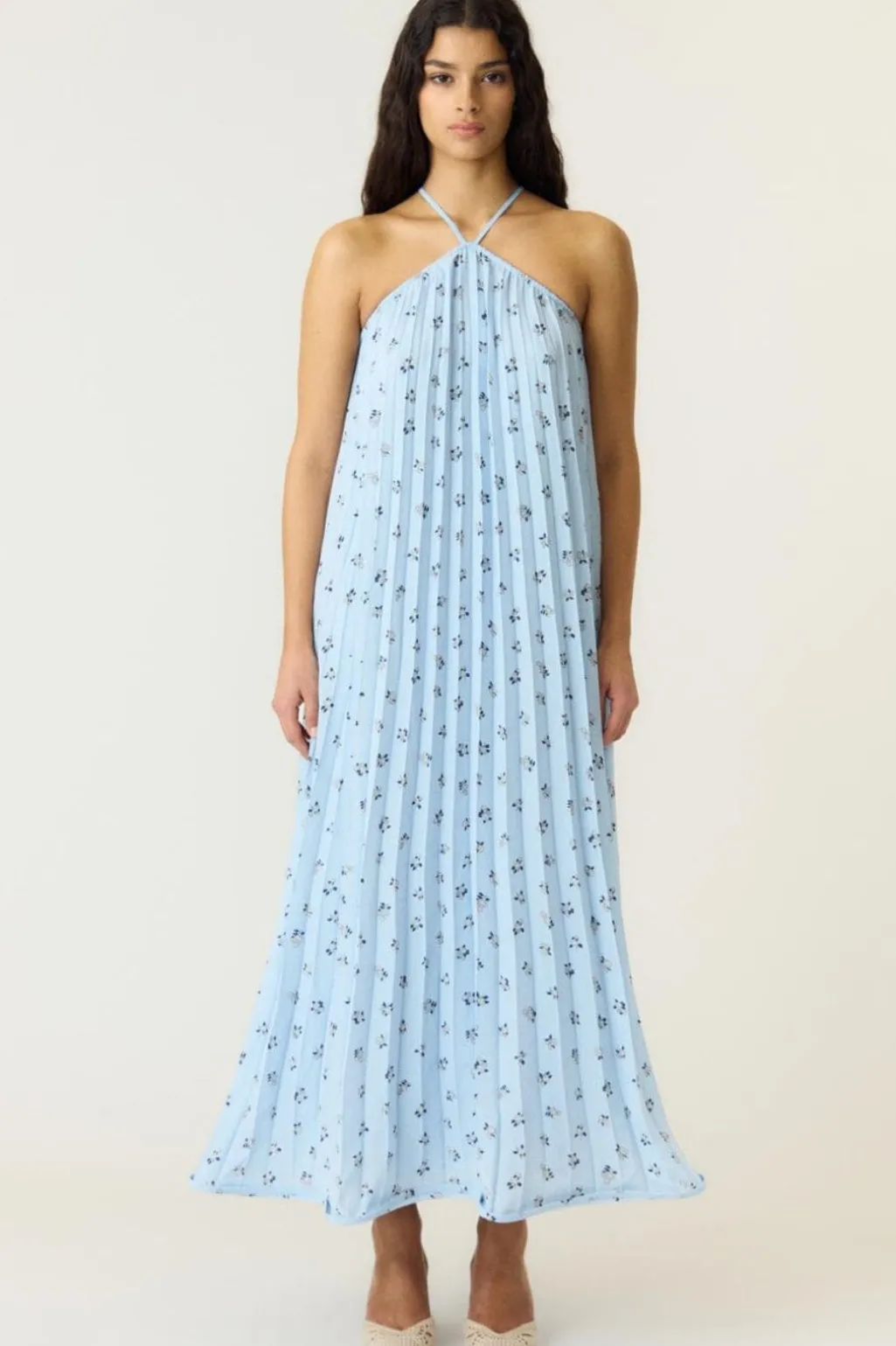 Yassvea Halterneck Maxi Dress