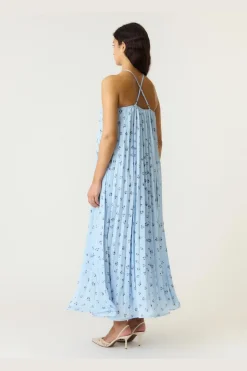 Yassvea Halterneck Maxi Dress