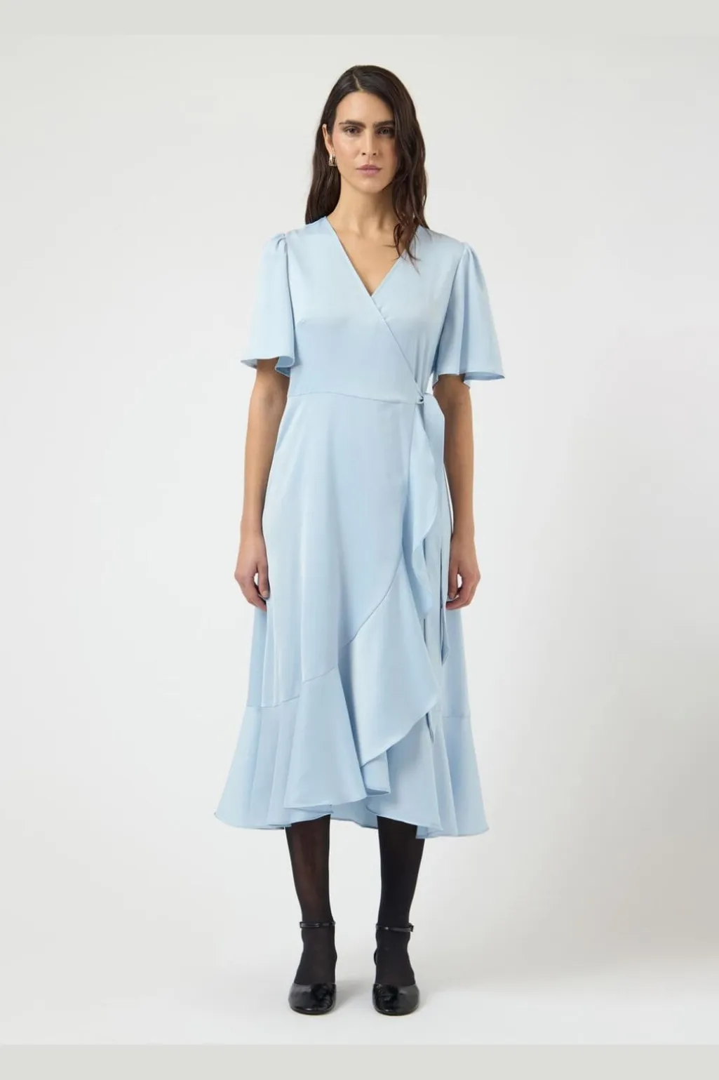 Yasthea 2/4 Midi Wrap Dress