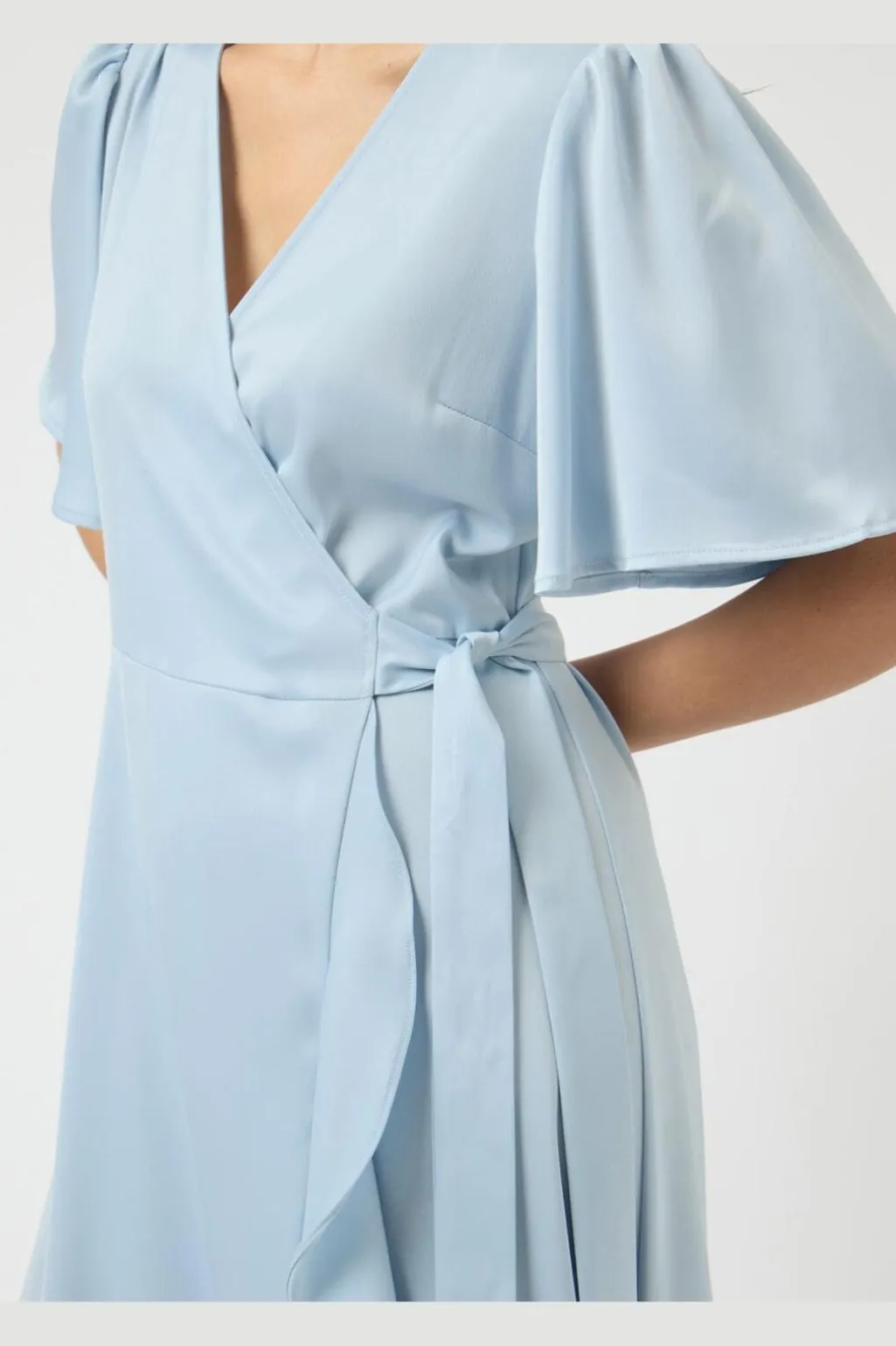 Yasthea 2/4 Midi Wrap Dress