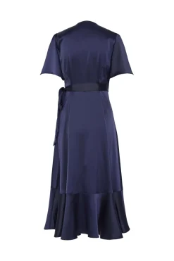 Yasthea 2/4 Midi Wrap Dress