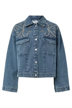 Yasvision Ls Denim Emb Jacket Fest
