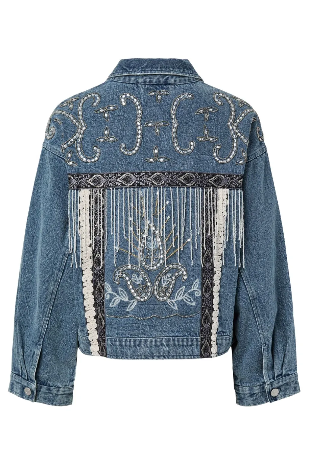 Yasvision Ls Denim Emb Jacket Fest